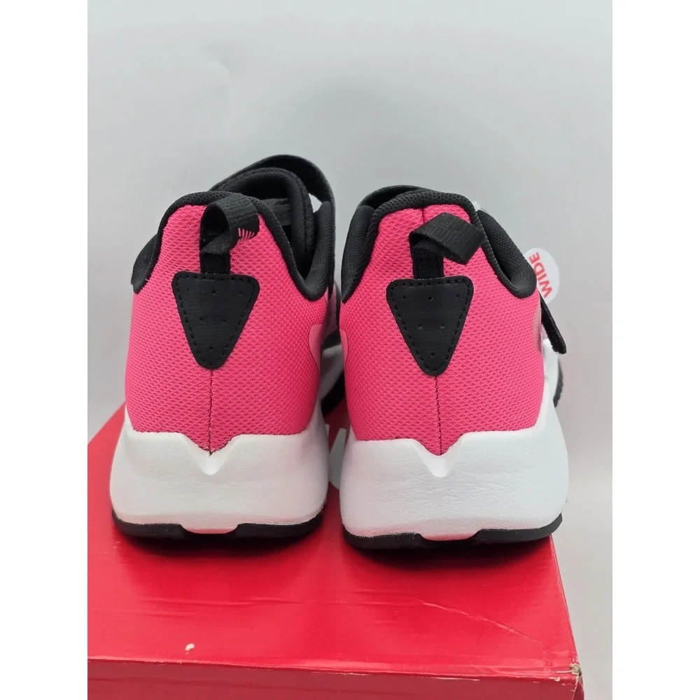 New Balance Big Kid's Rave Run V2 Bungee Lace Team - Pink Black Sz 7 Wide NEW - Picture 8 of 13